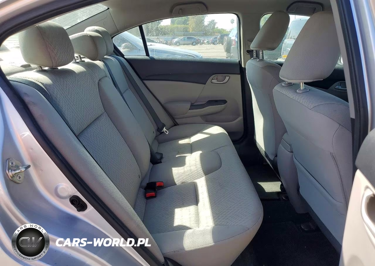 2015 Honda Civic Lx VIN:19XFB2F51FE203126 - 10