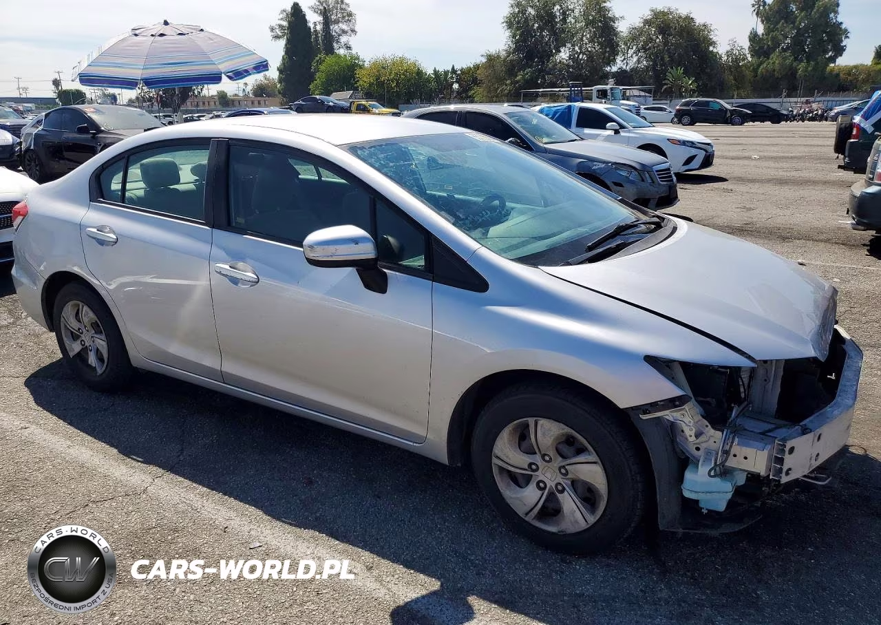 2015 Honda Civic Lx VIN:19XFB2F51FE203126 - 4