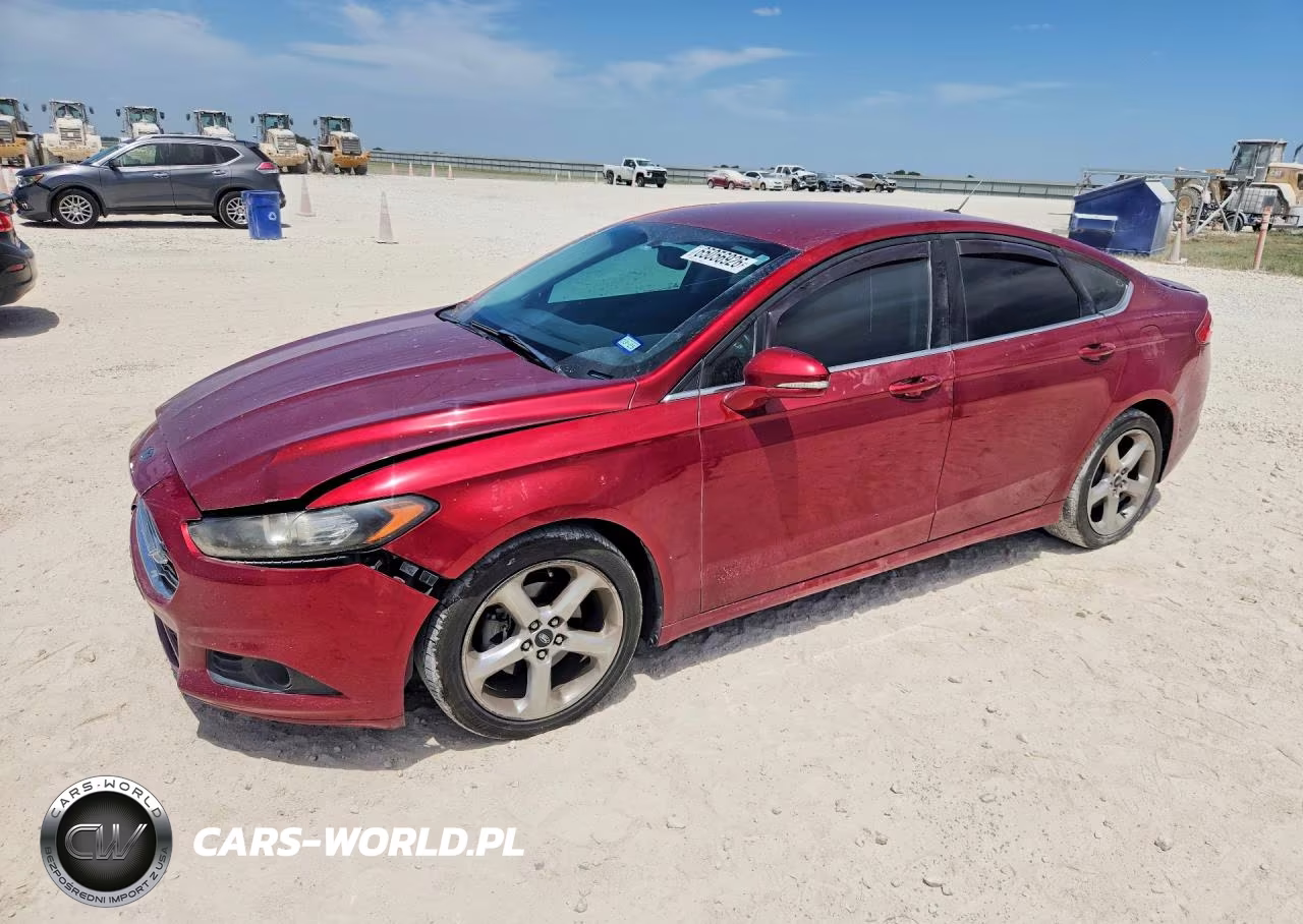 2016 Ford Fusion Se VIN:3FA6P0H90GR126710 - 1