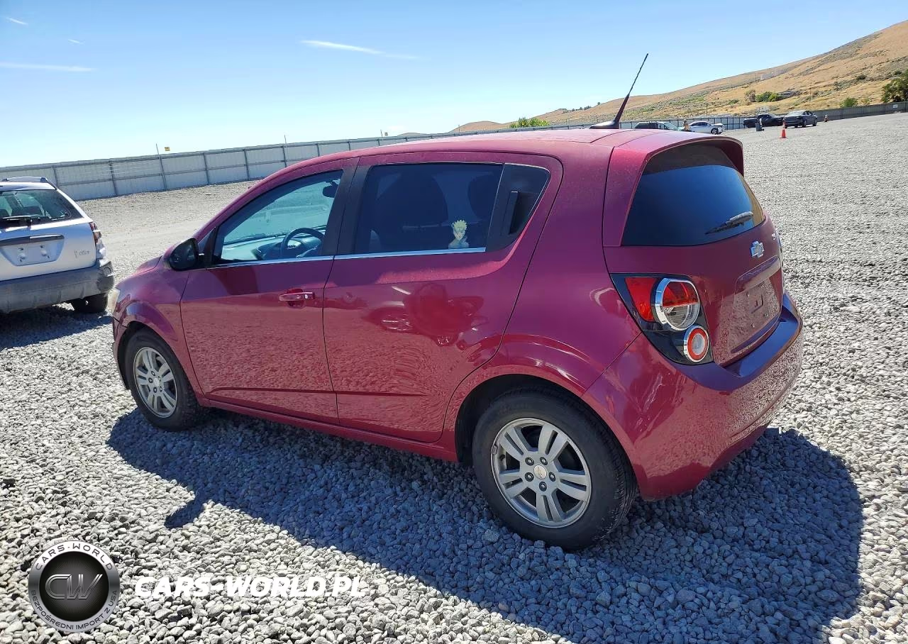 2014 Chevrolet Sonic Lt VIN:1G1JC6SB3E4119988 - 2
