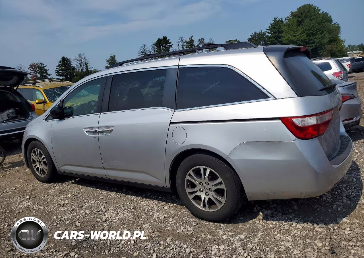 2012 Honda Odyssey Exl VIN:5FNRL5H61CB023233 - 2