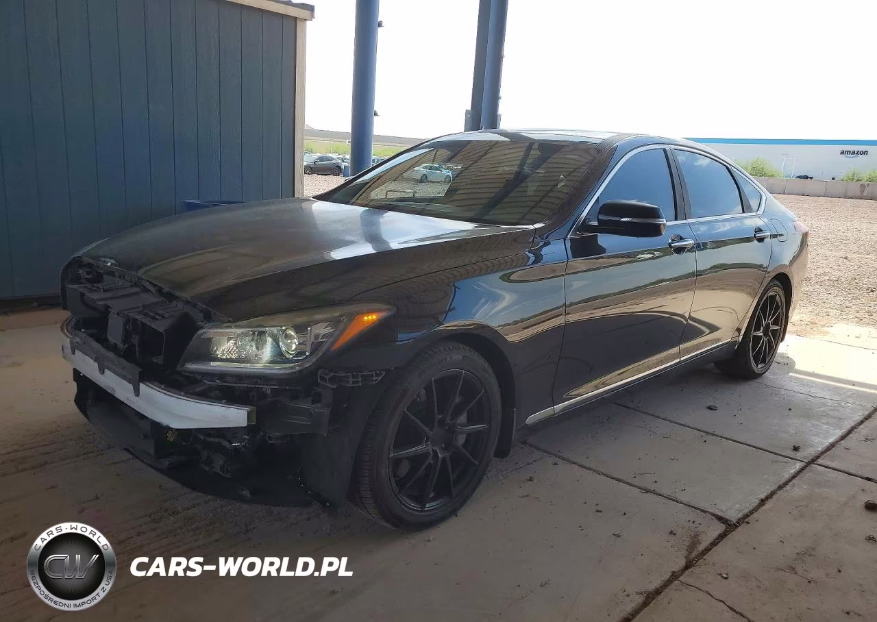 2018 Genesis G80 3.8 VIN:KMHGN4JE8JU262761 - 1