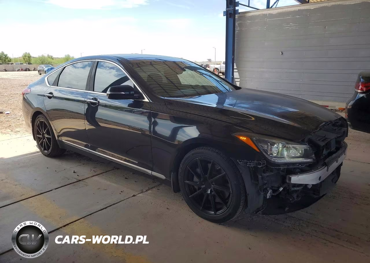 2018 Genesis G80 3.8 VIN:KMHGN4JE8JU262761 - 4