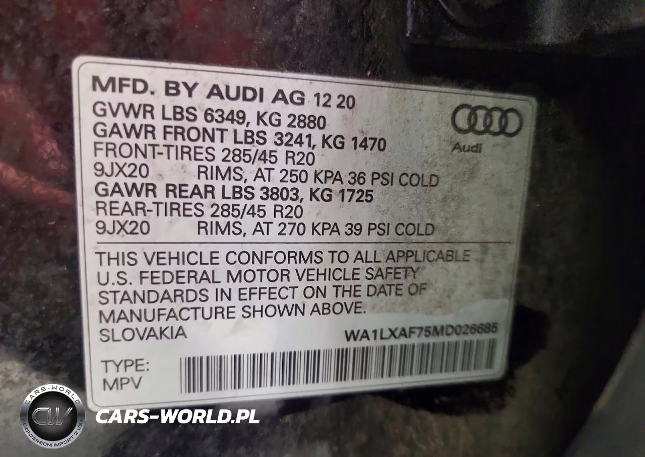 2021 Audi Q7 Premium Plus VIN:WA1LXAF75MD026685 - 13