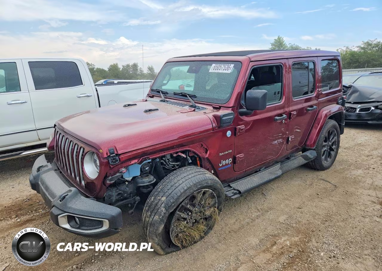 2021 Jeep Wrangler Unlimited Sahara 4Xe VIN:1C4JJXP69MW767109 - 1