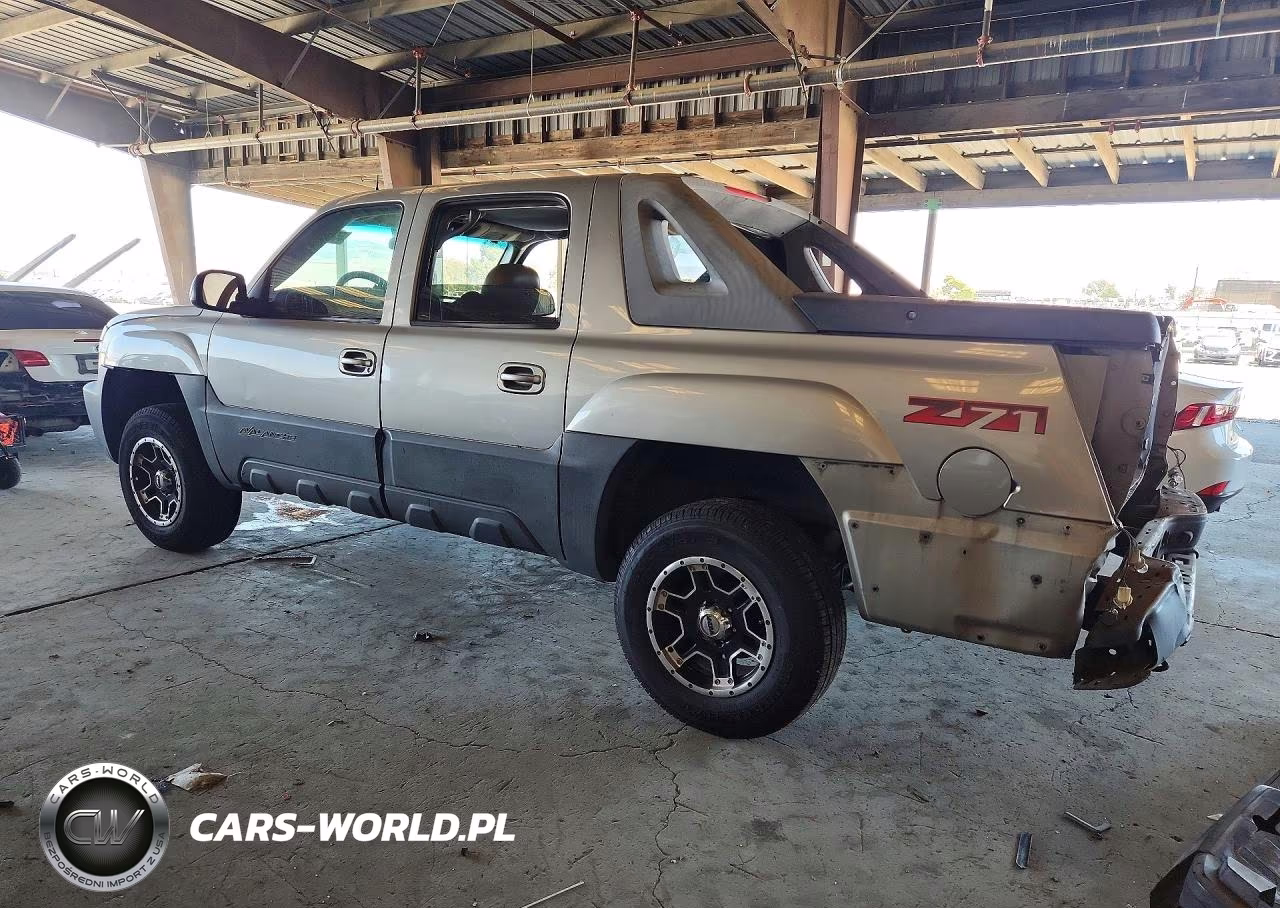 2003 Chevrolet Avalanche K1500 VIN:3GNEK13T73G133342 - 2