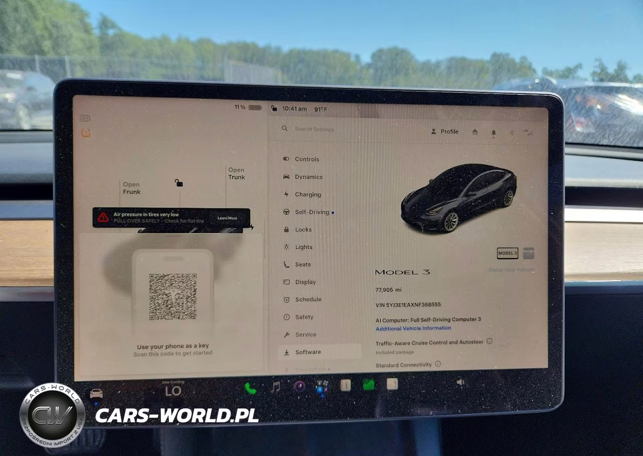 2022 Tesla Model 3 VIN:5YJ3E1EAXNF368555 - 9