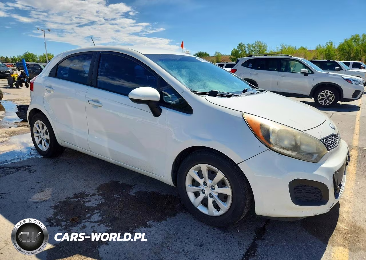 2013 Kia Rio Lx VIN:KNADM5A3XD6212366 - 4