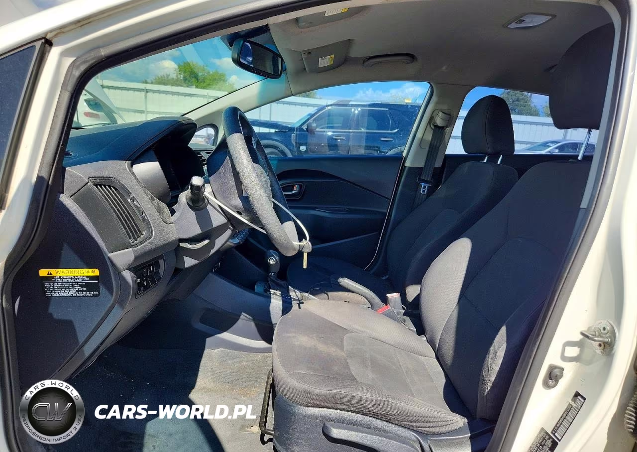 2013 Kia Rio Lx VIN:KNADM5A3XD6212366 - 7