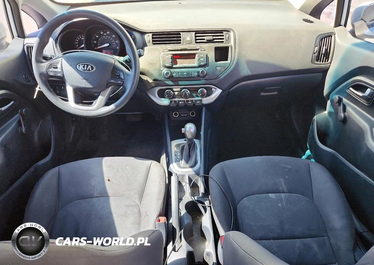 2013 Kia Rio Lx VIN:KNADM5A3XD6212366 - 8
