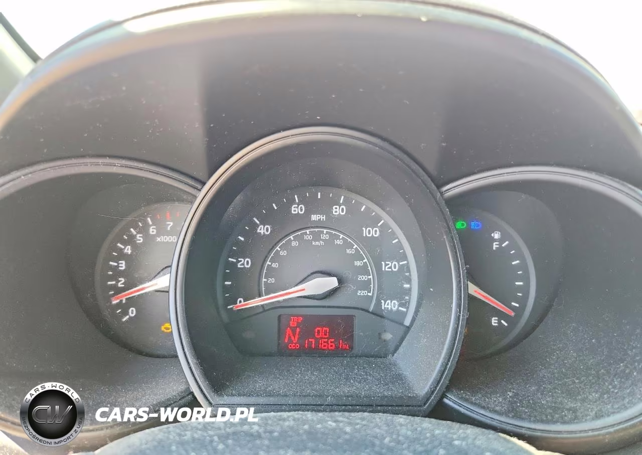 2013 Kia Rio Lx VIN:KNADM5A3XD6212366 - 9