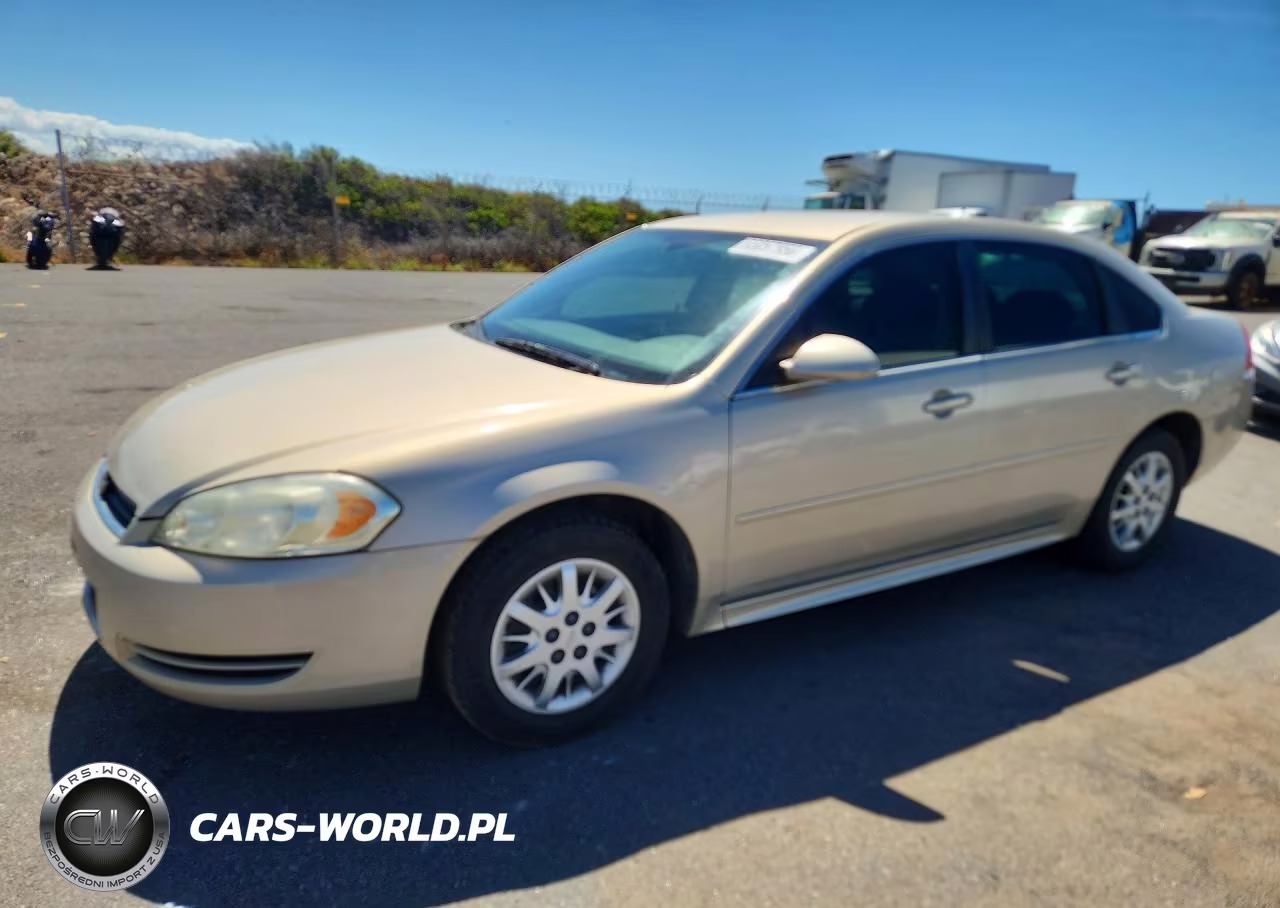 2010 Chevrolet Impala Police VIN:2G1WD5EM2A1202604 - 1