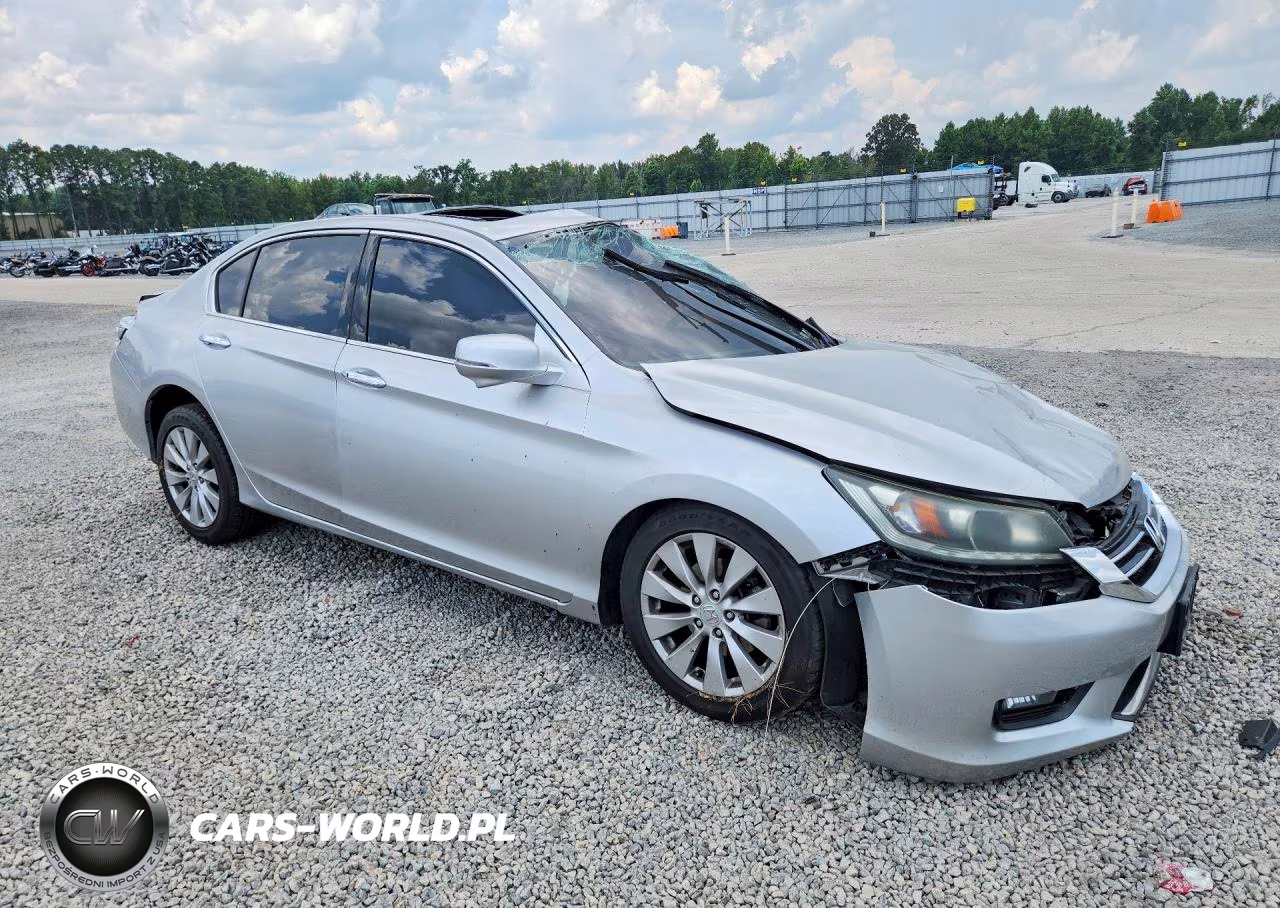 2014 Honda Accord Exl VIN:1HGCR3F86EA015431 - 4