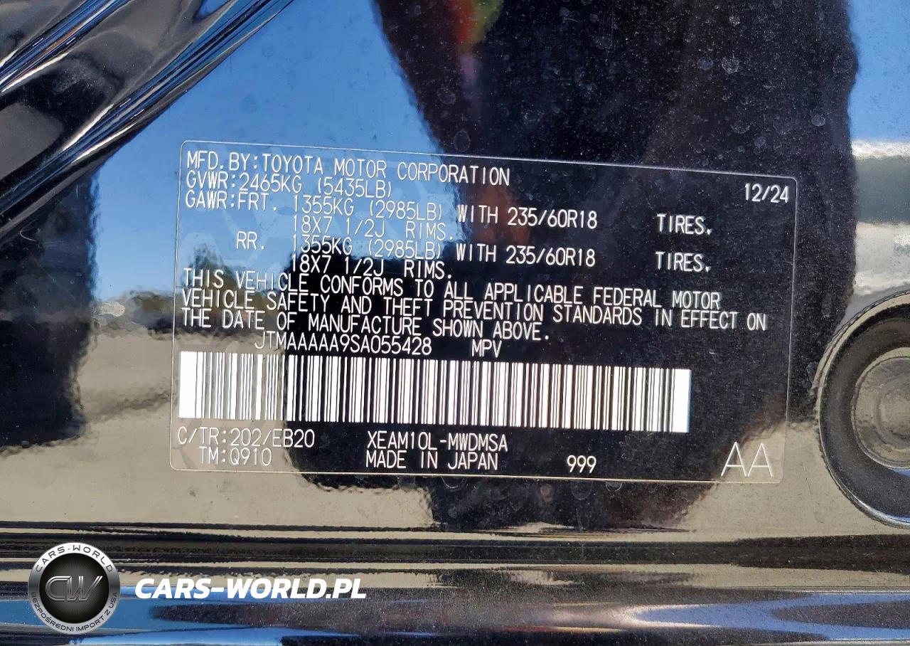 2025 Toyota Bz4X Xle VIN:JTMAAAAA9SA055428 - 14
