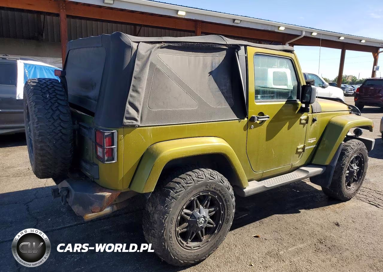 2007 Jeep Wrangler Sahara VIN:1J4FA54137L160528 - 3