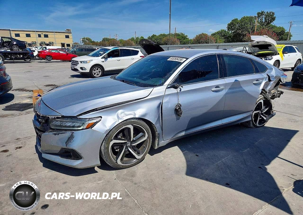 2021 Honda Accord Sport VIN:1HGCV1F32MA091103 - 1