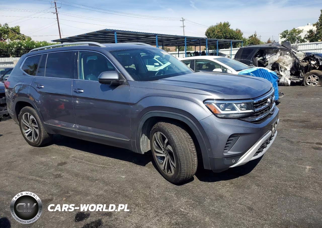 2021 Volkswagen Atlas Sel Premium VIN:1V2TR2CA8MC571421 - 4