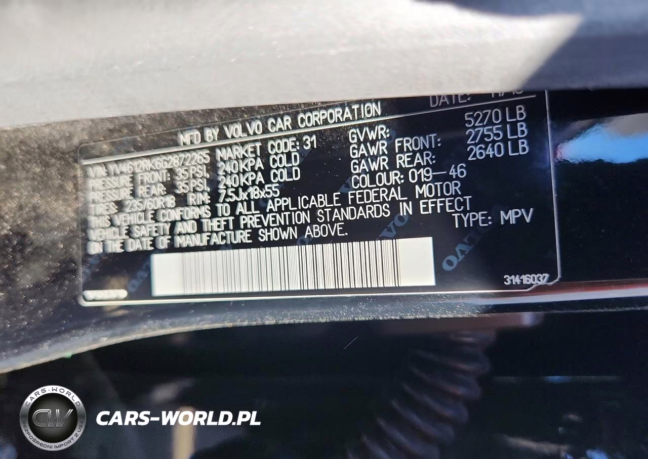 2016 Volvo Xc60 T5 Premier VIN:YV4612RK6G2872265 - 13