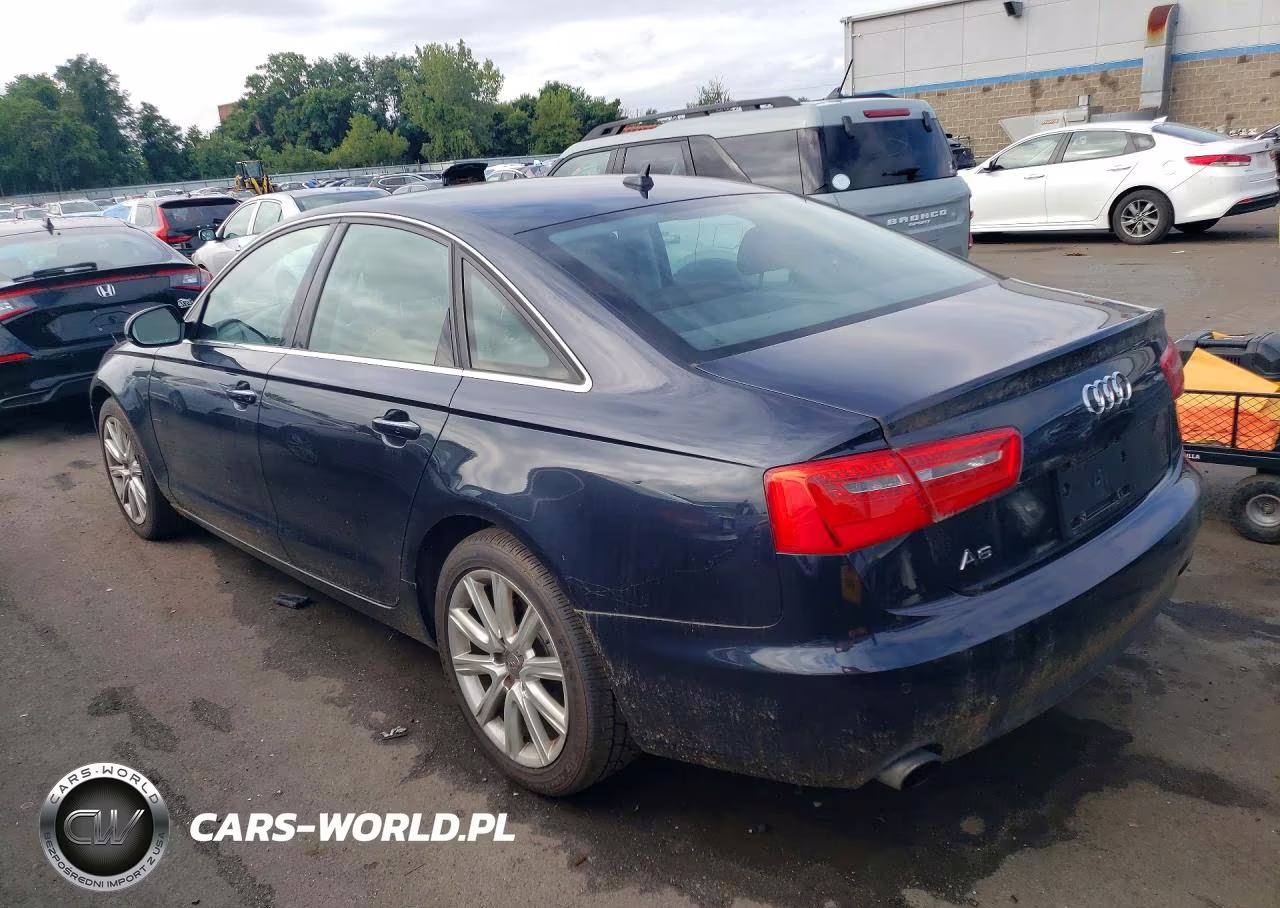 2013 Audi A6 Premium Plus VIN:WAUGFAFC9DN137867 - 2