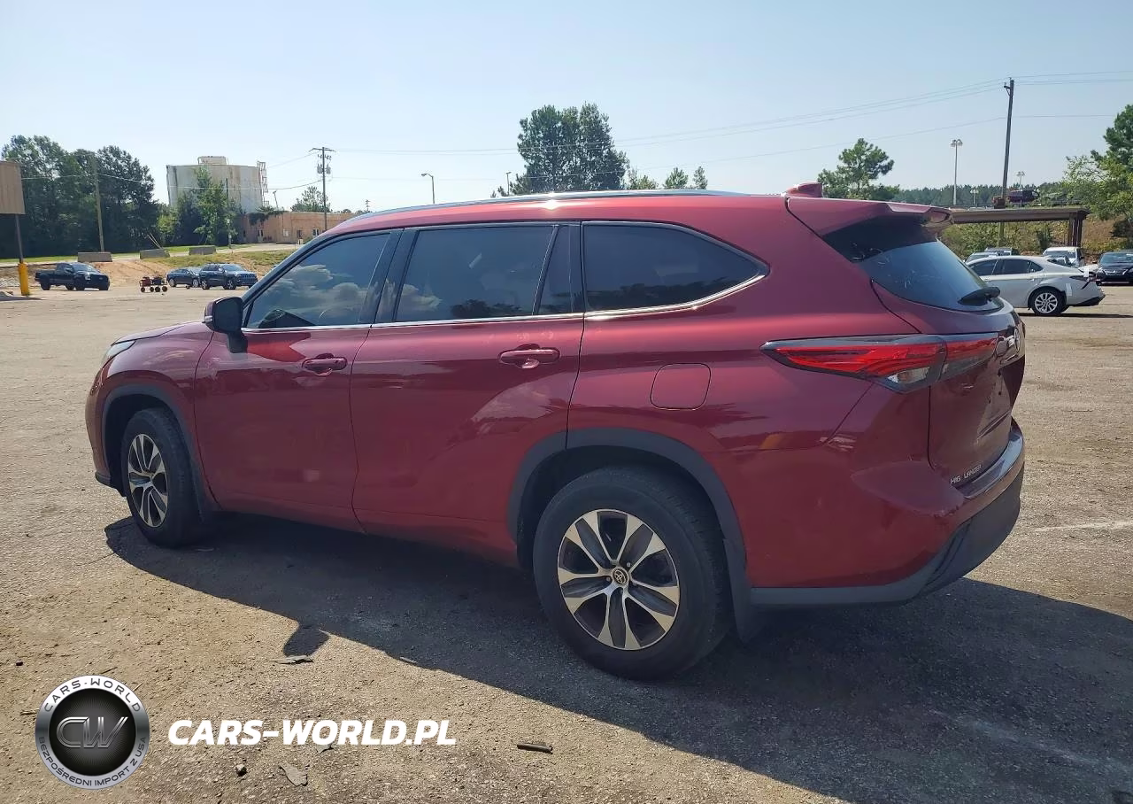 2020 Toyota Highlander Xle VIN:5TDHZRBH3LS508612 - 2