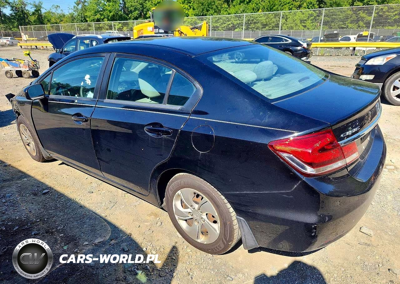 2015 Honda Civic Lx VIN:2HGFB2F53FH566100 - 2