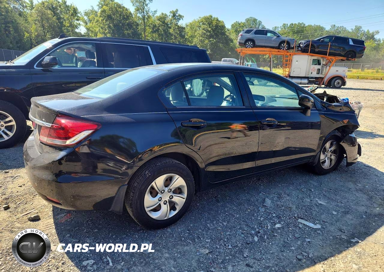 2015 Honda Civic Lx VIN:2HGFB2F53FH566100 - 3