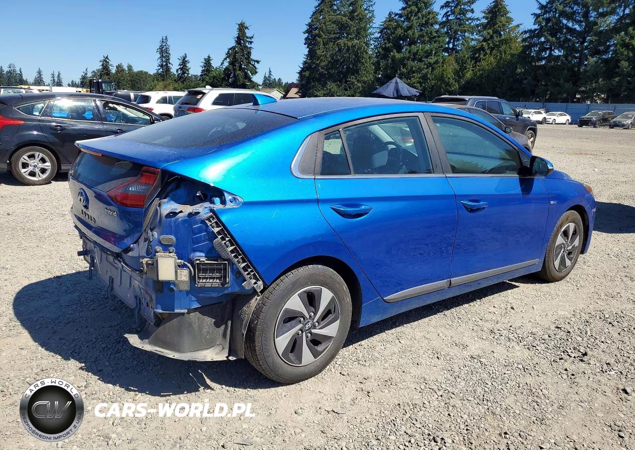 2017 Hyundai Ioniq Sel VIN:KMHC75LC0HU026464 - 3