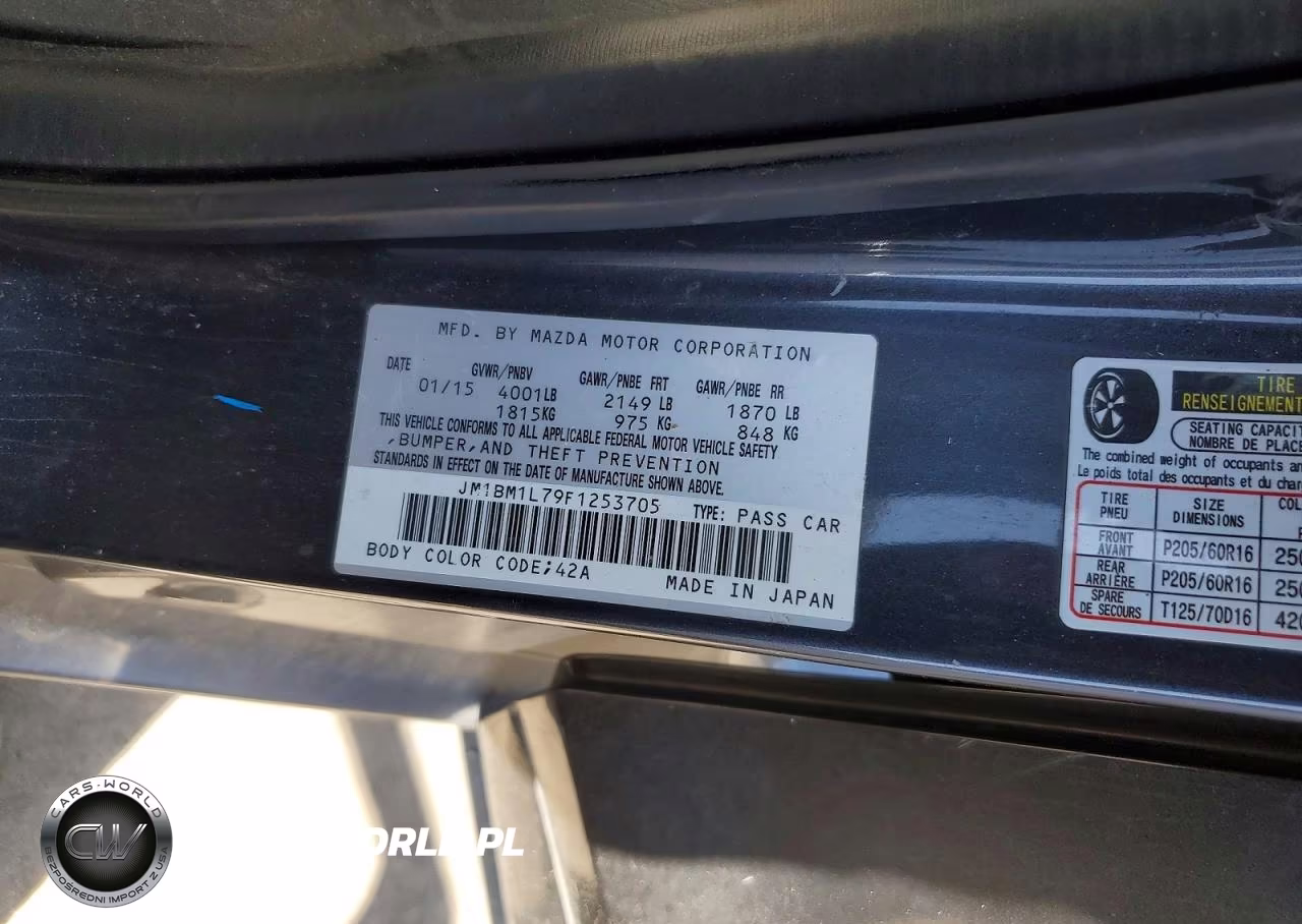 2015 Mazda 3 Touring VIN:JM1BM1L79F1253705 - 12