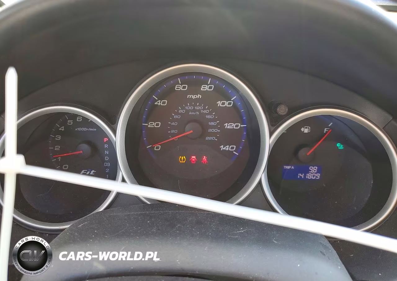 2008 Honda Fit VIN:JHMGD38408S027225 - 9