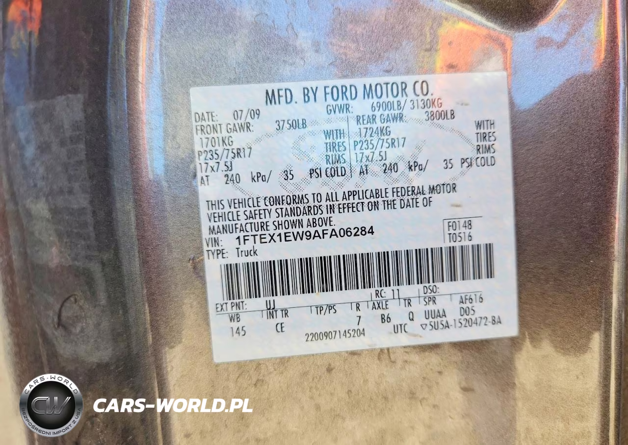 2010 Ford F150 Super Cab VIN:1FTEX1EW9AFA06284 - 12
