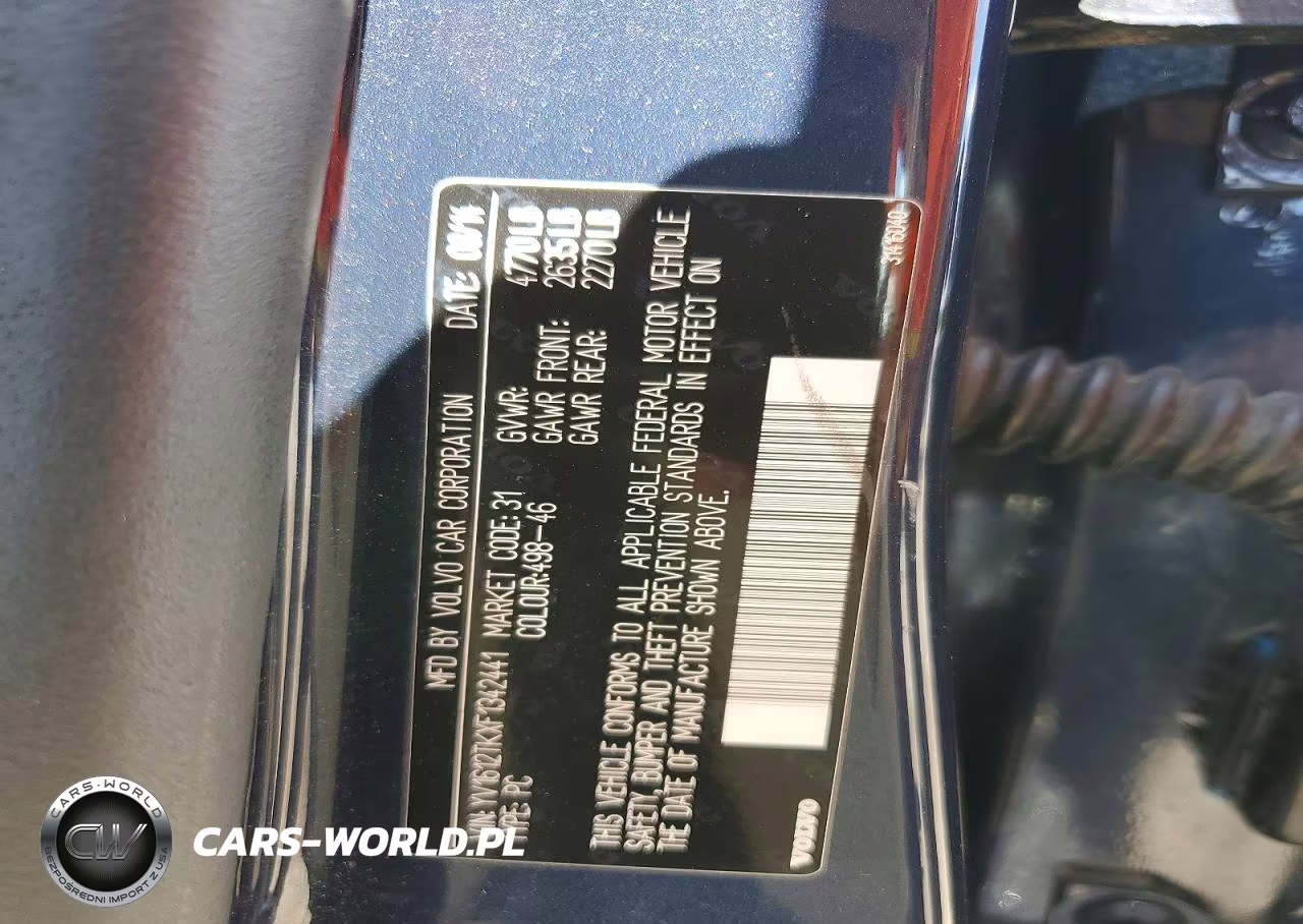 2015 Volvo S60 Premier VIN:YV1612TKXF1342441 - 12