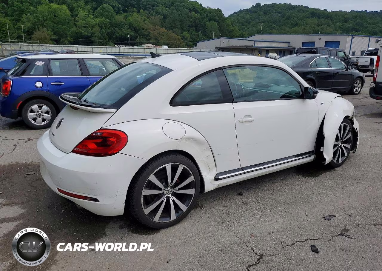 2013 Volkswagen Beetle Turbo VIN:3VWVT7AT4DM675817 - 3