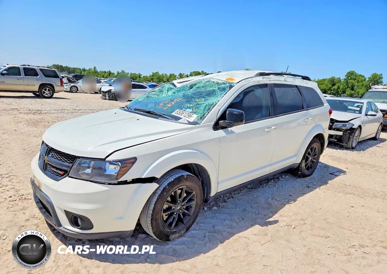 2019 Dodge Journey Se VIN:3C4PDCBB4KT846012 - 1