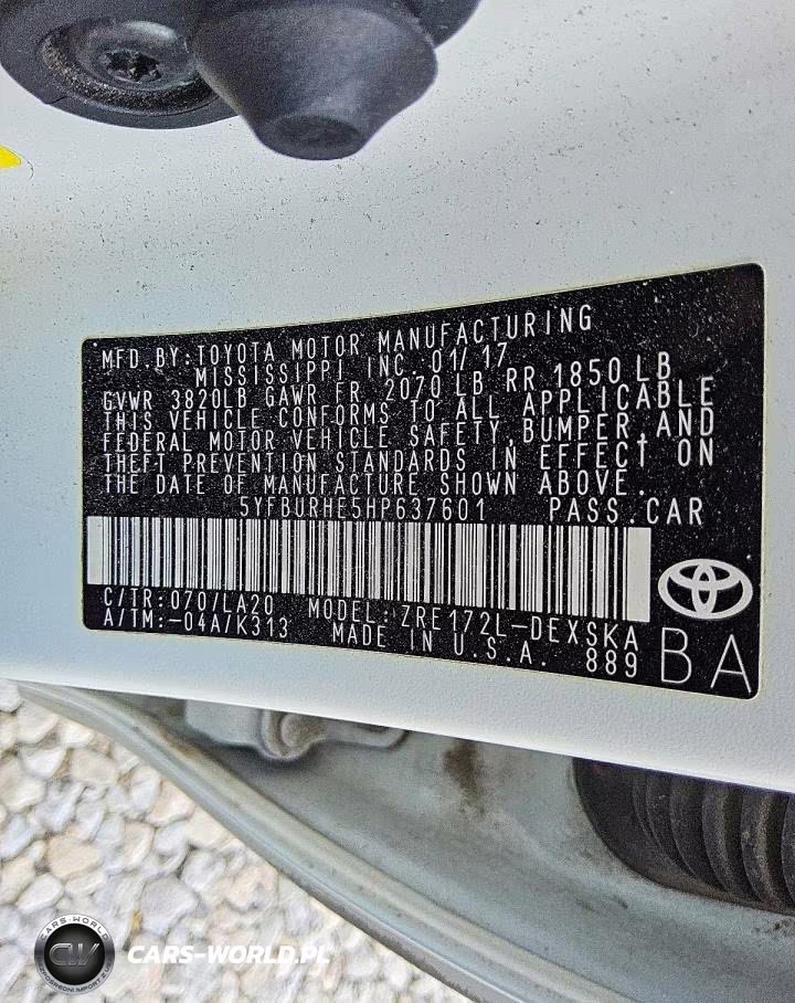 2017 Toyota Corolla Xse VIN:5YFBURHE5HP637601 - 13