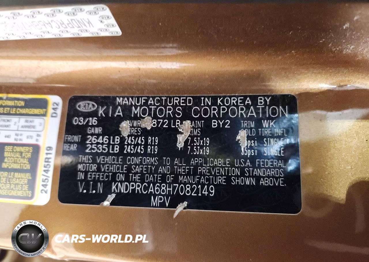 2017 Kia Sportage Sx VIN:KNDPRCA68H7082149 - 13