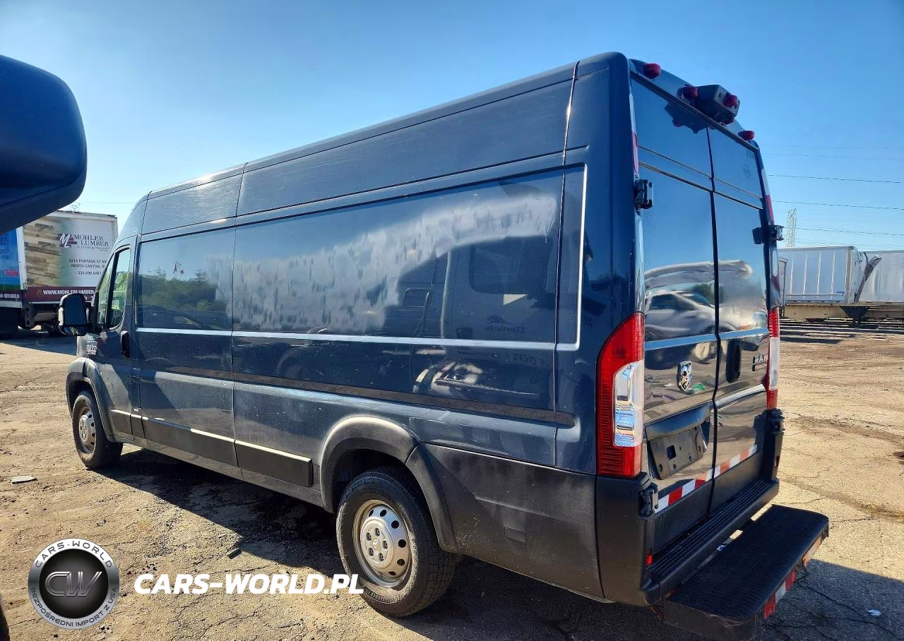 2021 Ram Promaster 3500 Delivery Van VIN:3C6FRVJG6ME502993 - 2