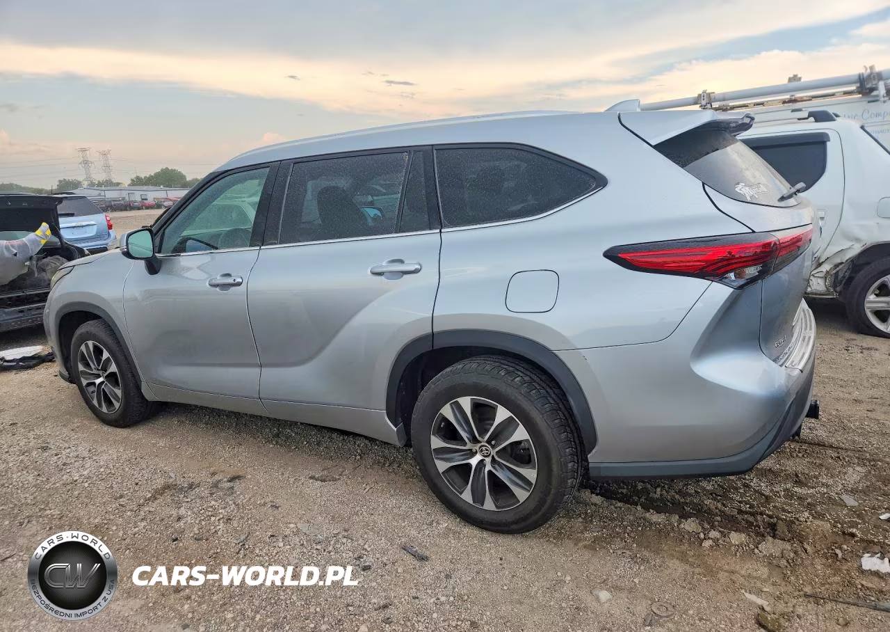 2020 Toyota Highla Xle VIN:5TDGZRBH7LS029783 - 2