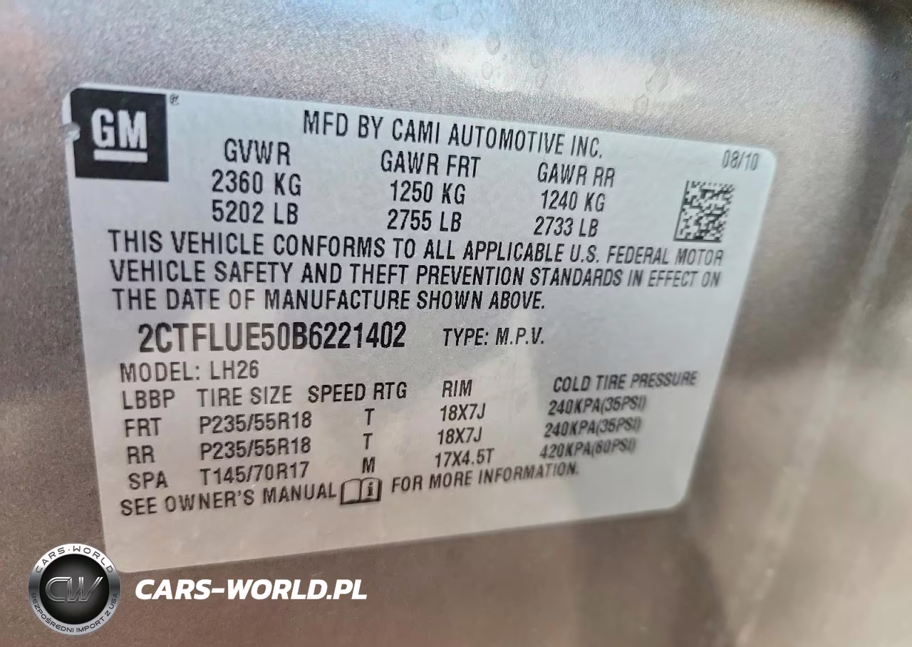 2011 GMC Terrain Slt VIN:2CTFLUE50B6221402 - 13
