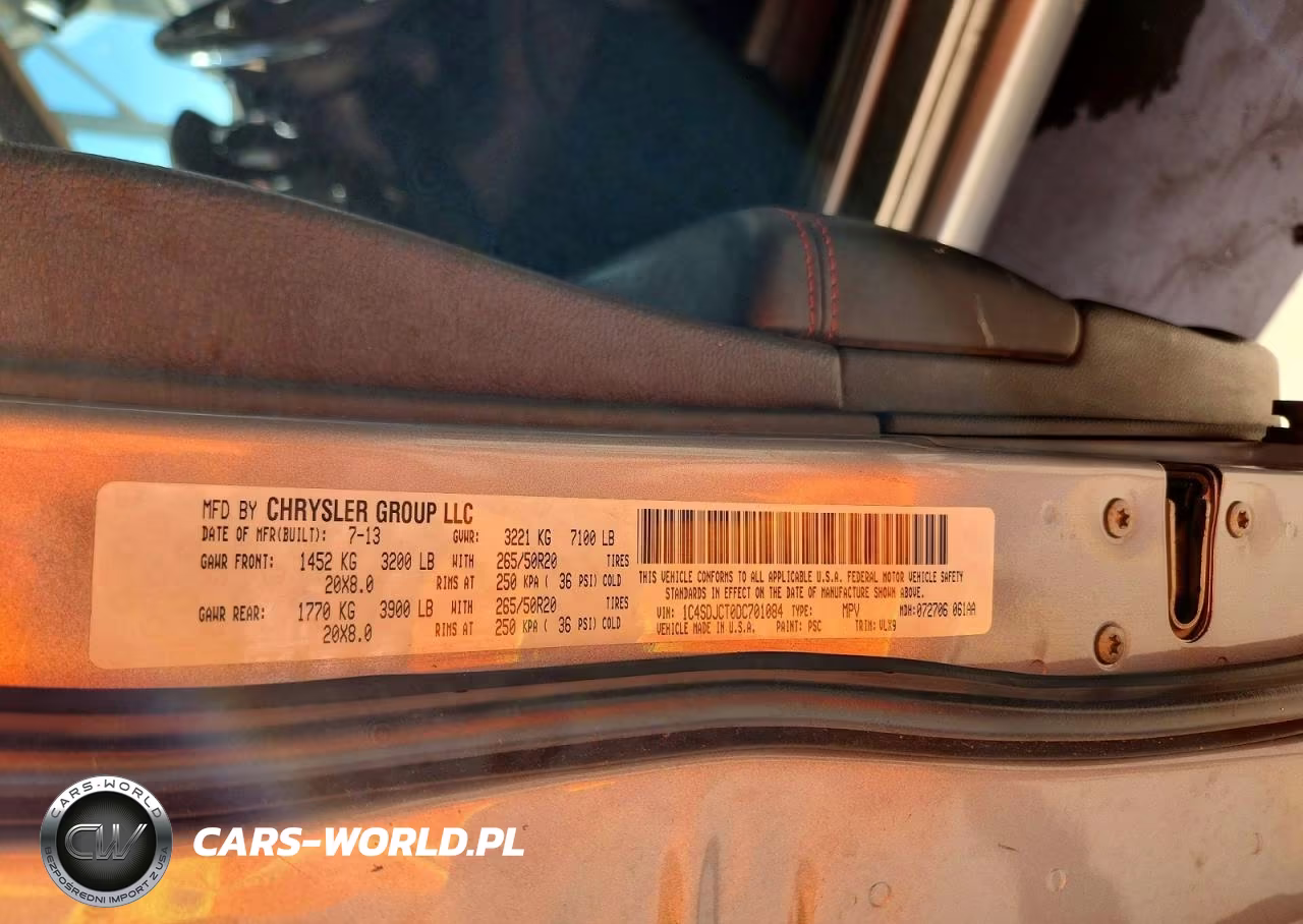 2013 Dodge Durango R-T VIN:1C4SDJCT0DC701084 - 14