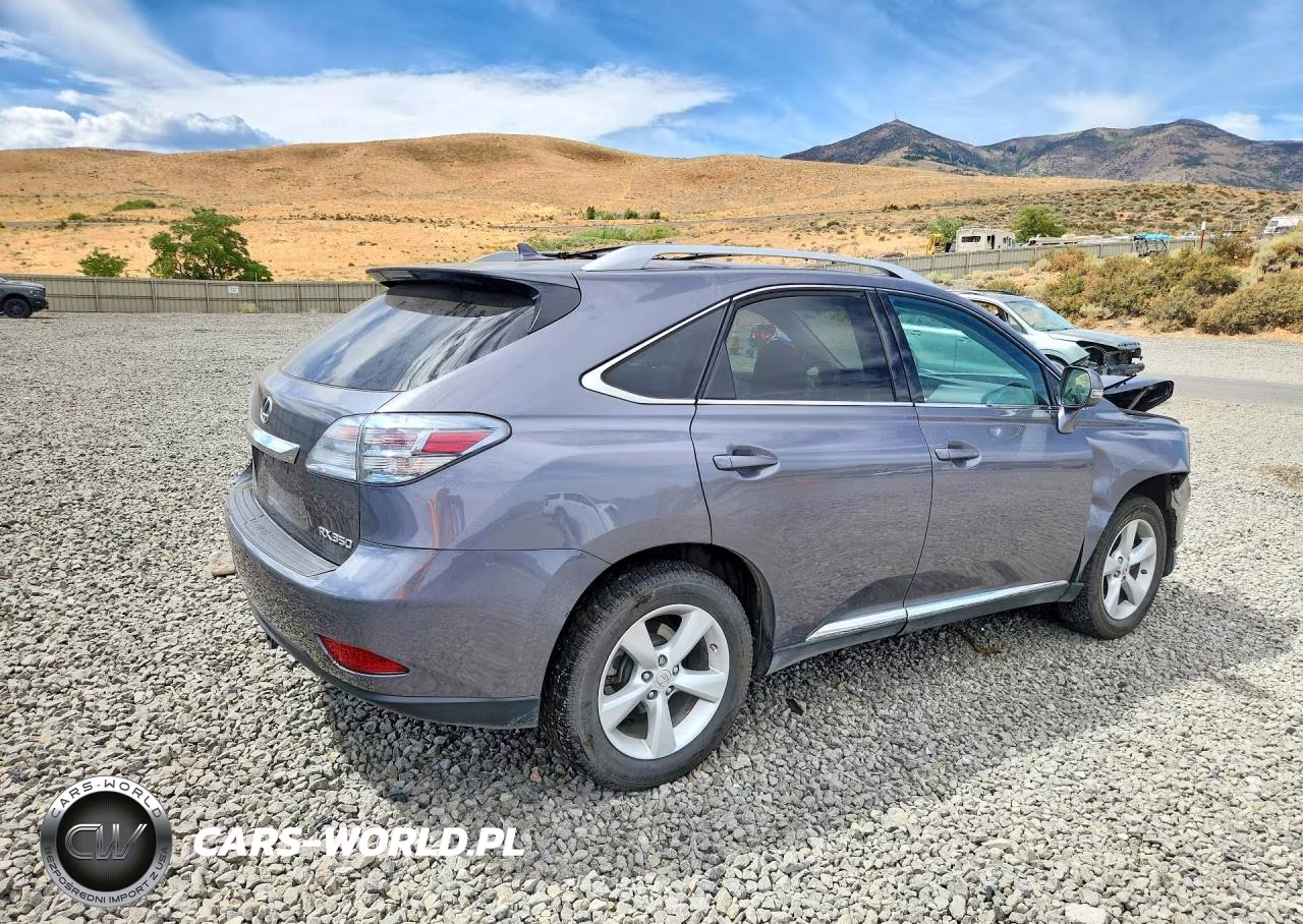 2012 Lexus Rx 350 VIN:2T2BK1BA6CC134533 - 3
