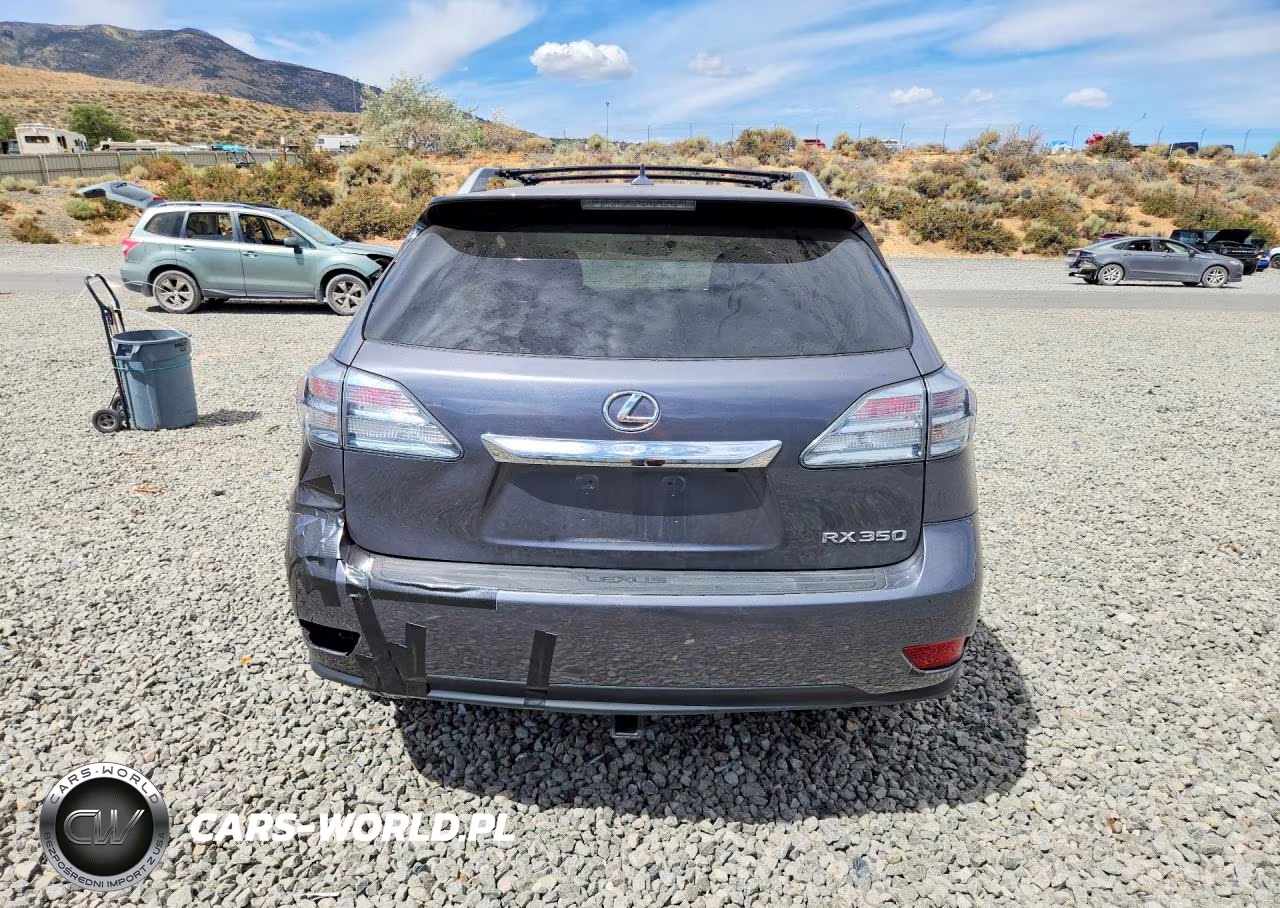2012 Lexus Rx 350 VIN:2T2BK1BA6CC134533 - 6