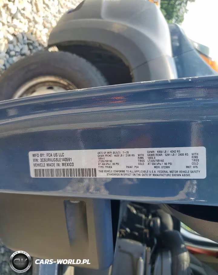 2020 Ram Promaster 3500 Delivery Van VIN:3C6URVJG8LE140591 - 13