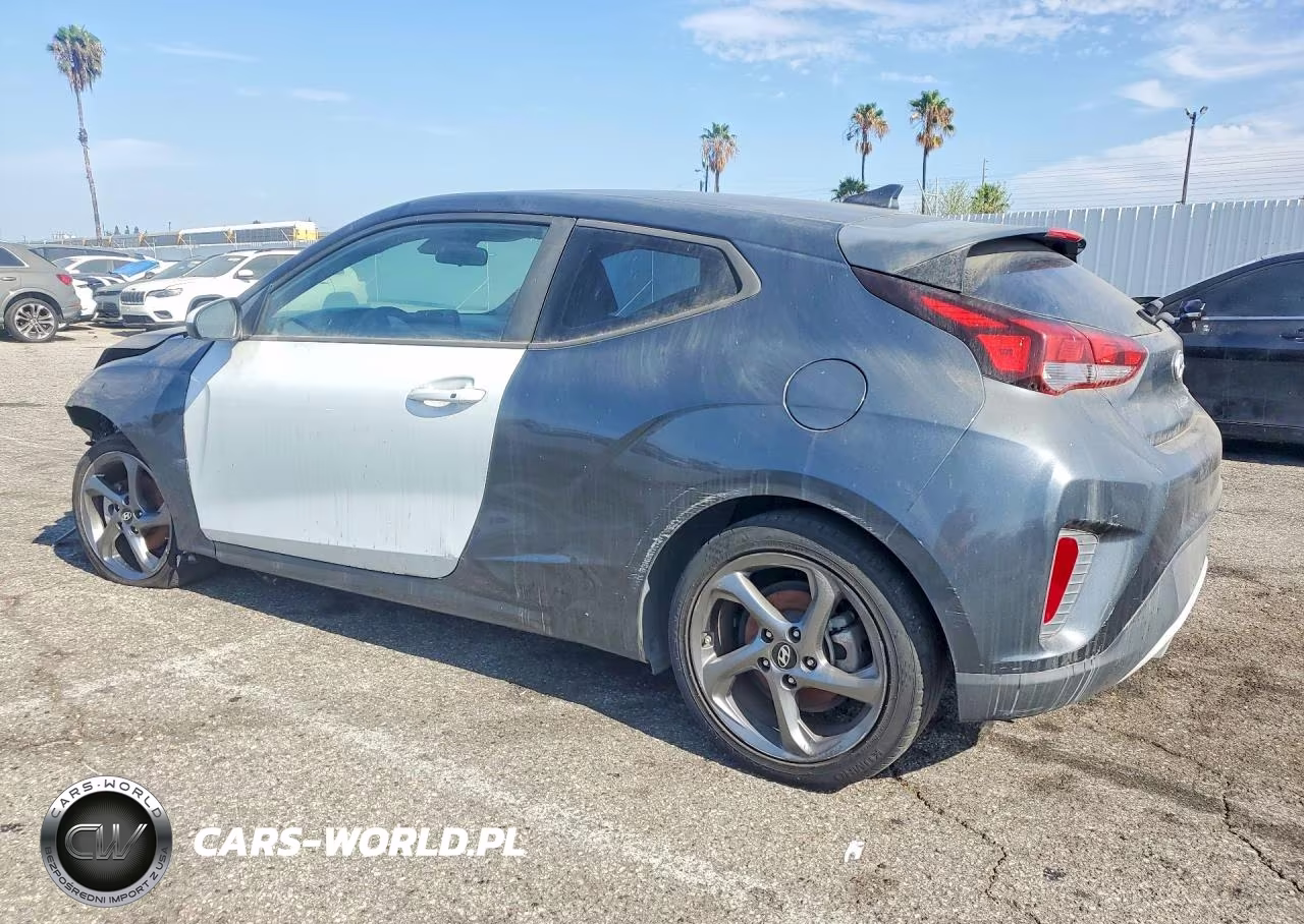 2019 Hyundai Veloster Base VIN:KMHTG6AF9KU019944 - 2