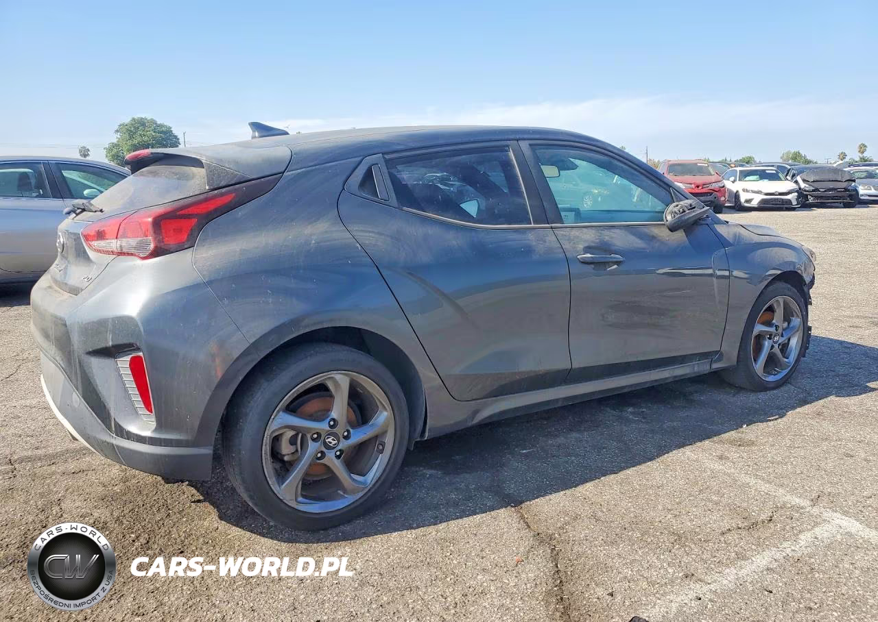 2019 Hyundai Veloster Base VIN:KMHTG6AF9KU019944 - 3