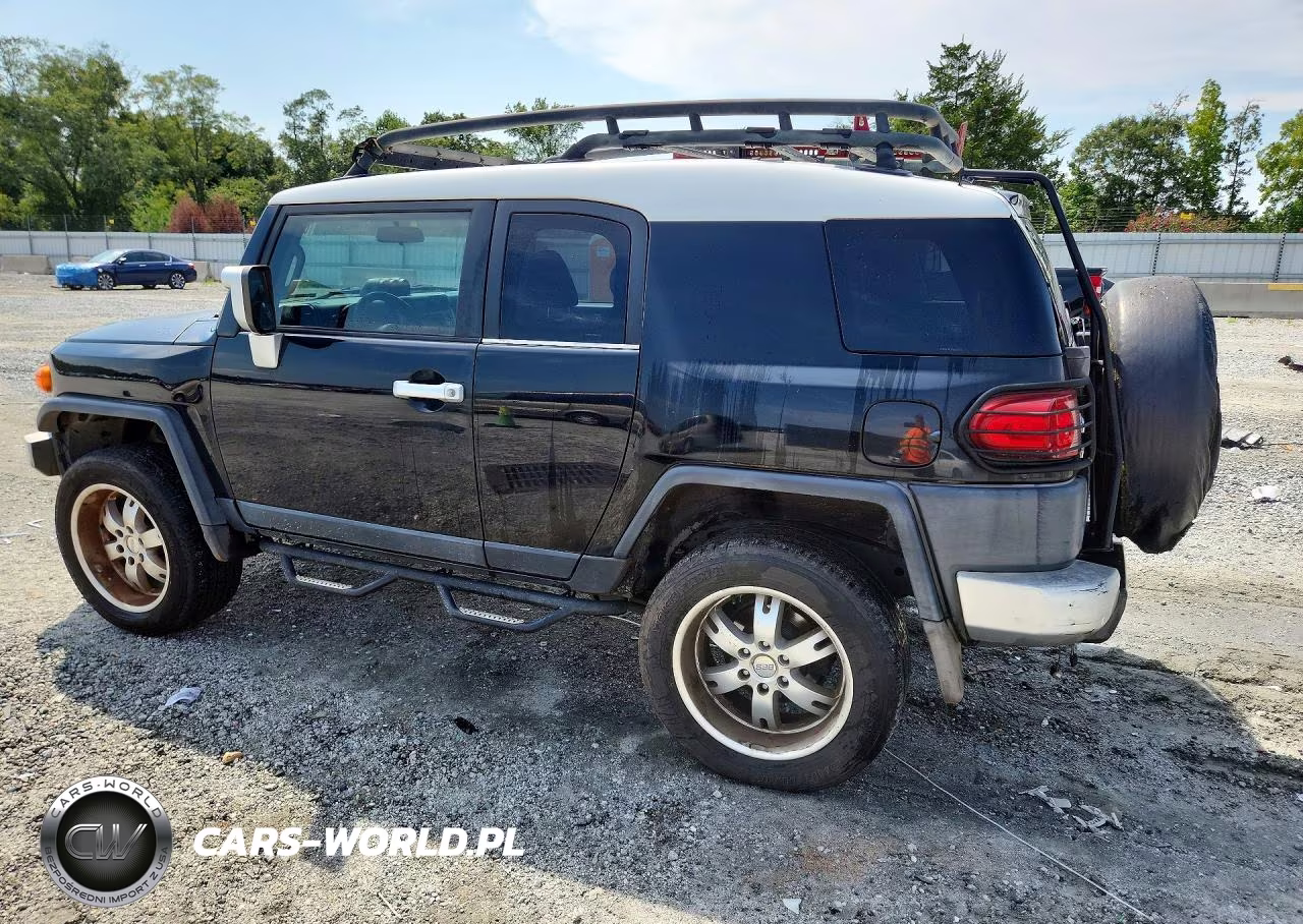 2007 Toyota Fj Cruiser Base VIN:JTEBU11F270032122 - 2