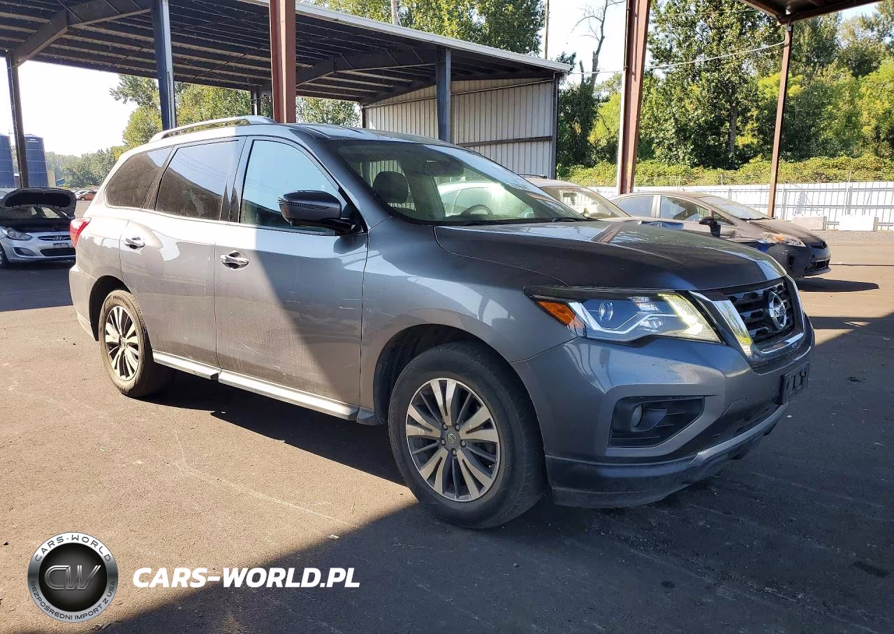 2017 Nissan Pathfinder Sl VIN:5N1DR2MM2HC655489 - 4