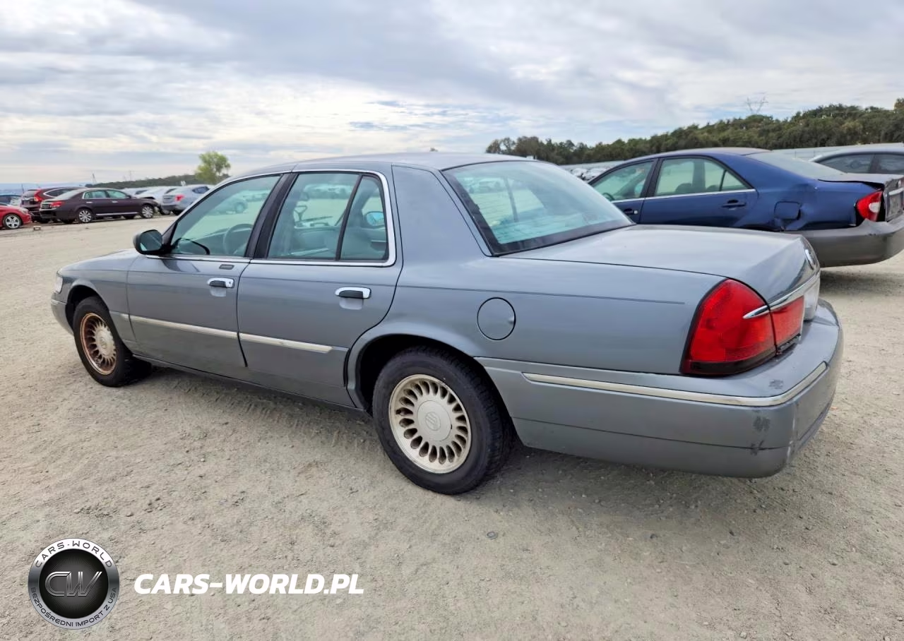 2000 Mercury Grand Marquis Ls VIN:2MEFM75W9YX620393 - 2