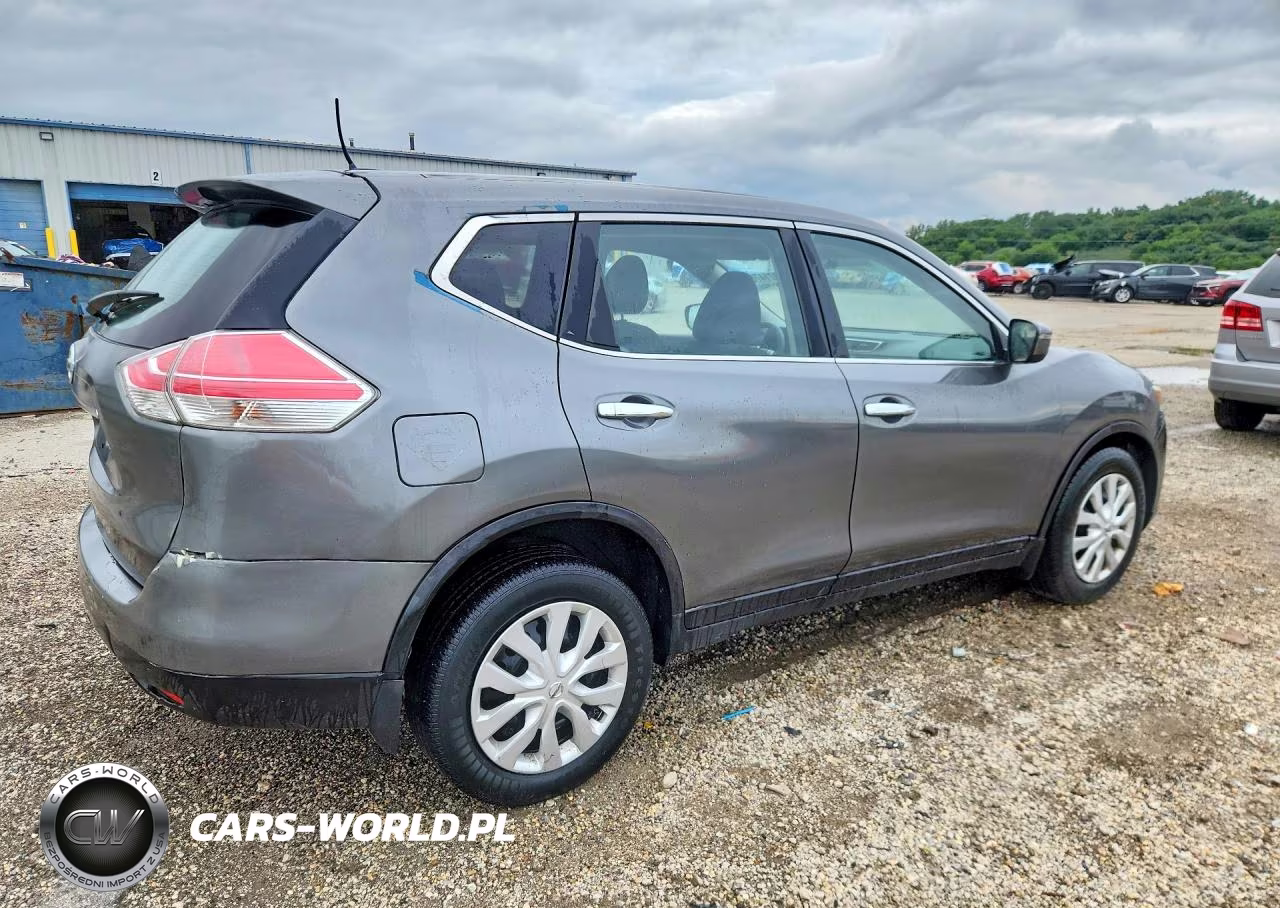 2015 Nissan Rogue S VIN:KNMAT2MT3FP582400 - 3