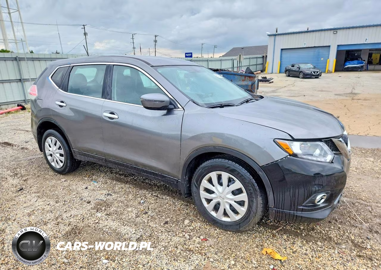 2015 Nissan Rogue S VIN:KNMAT2MT3FP582400 - 4