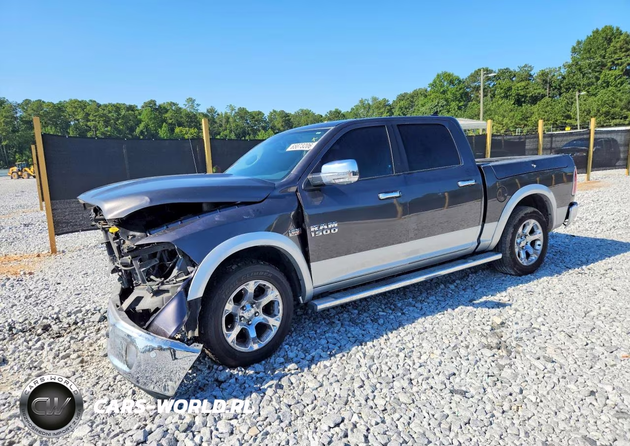 2018 Ram 1500 Laramie VIN:1C6RR6NT0JS168298 - 1